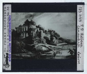 Rubens, Landschaft mit Ruinen (Paris, Louvre MI 966)