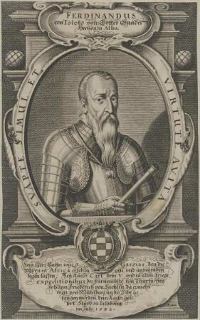 Bildnis des Ferdinandus von Toleto, Hertzog von Alba