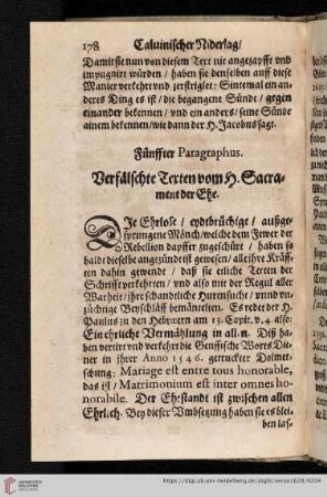 Fünffter Paragraphus