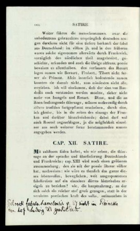 Cap. XII. Satire.