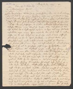 Brief an Johann Heinrich Christian Bang : 05.12.1836