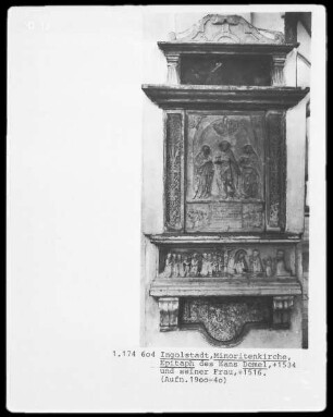 Epitaph des Hans Demel und seiner Frau