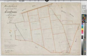 Seringhausen (Erwitte), Separation Seringhausen, Bl. 1 Brouillonkarte II Flur 1