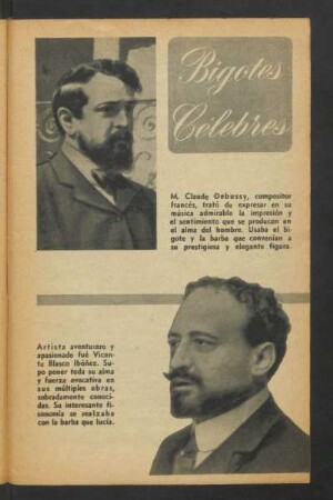 Bigotes célebres - [Ilustración]