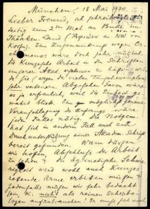 P. Wolters an G. Karo