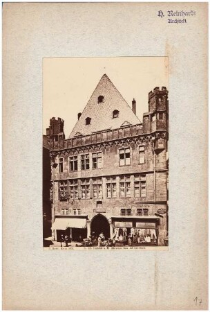 Steinernes Haus am Römerberg, Frankfurt/Main: Ansicht