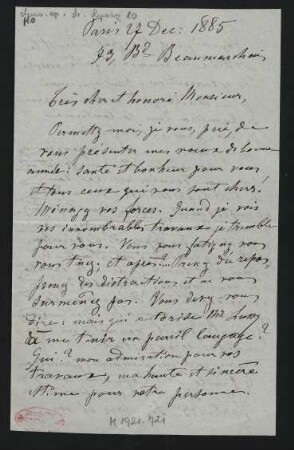 Brief an Philipp Spitta : 27.12.1885