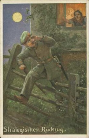 Strategischer Rückzug.
