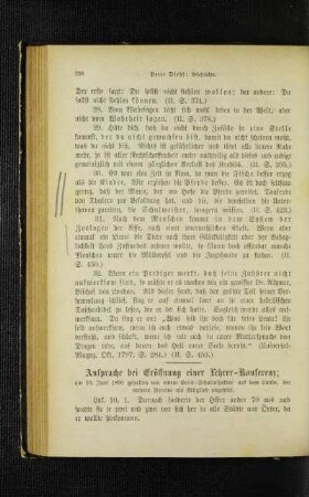 Ansprache bei Eröffnung einer Lehrer-Konferenz : am 10. Juni 1890