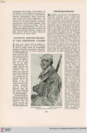 Slevogts-Ägypten-Bilder in der Dresdner Galerie
