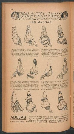 Las mangas [y] Abejas : Para la niña y la mujer