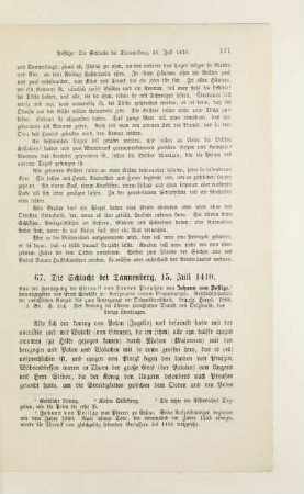 67. Die Schlacht bei Tannenberg, 15. Juli 1410