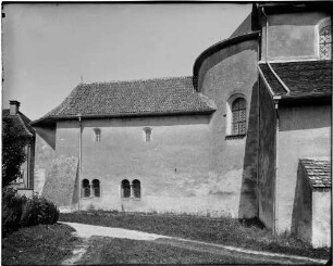 Reichenau Oberzell Sankt Georg Kirche Vorhalle Außenansicht von Süden