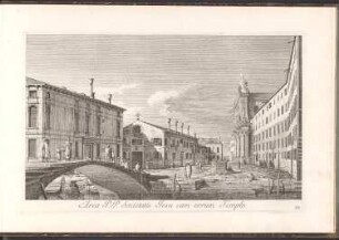 Venedig, IX. Area P.P. Societatis Jesu cum eorum Templo.