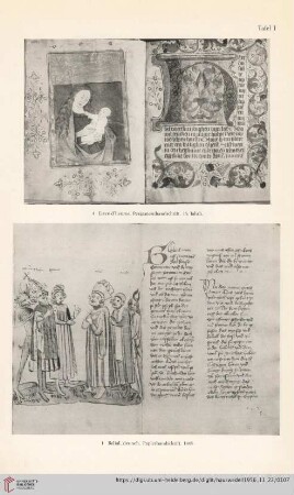 Tafel I-VIII