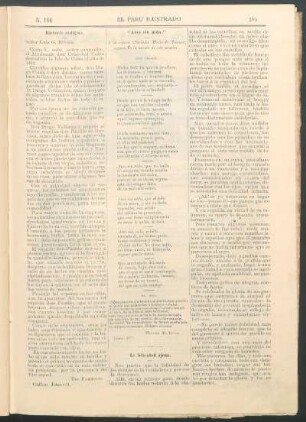 "Aves sin nido." : A la señora Clorinda Matto de Turner, autora de la novela de este nombre.