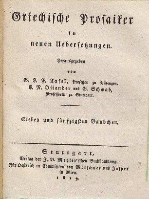 Pausanias des Periëgeten Beschreibung von Griechenland, 4