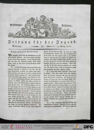 Heft 27 (4. März 1806)
