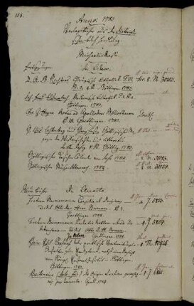 Verlagsbücher aus der Dieterichschen Buch Handlung. Michaelis Messe.