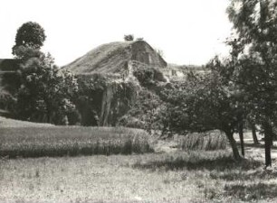 Köllmichen. Slawische Wallanlage von Norden