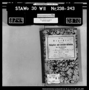 Zivilstandsregister Frellstedt (Kanton Helmstedt)
