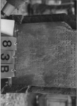 Grabstein 83 [Hahn S. 159]: Grabstein 83B [Hahn S. 159]