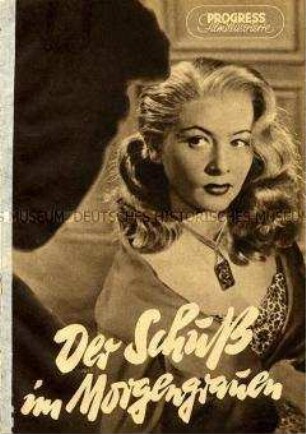 Filmprogramm: Der Schuss im Morgengrauen