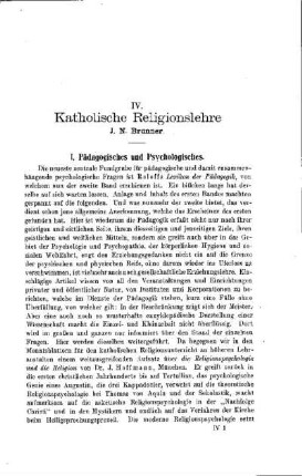 Katholische Religionslehre