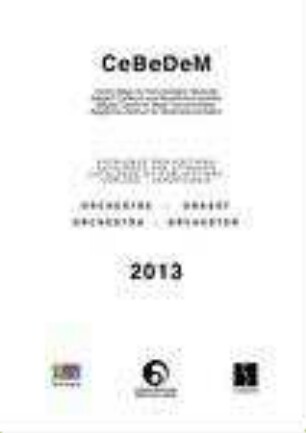 Catalogue des éditions, 2013