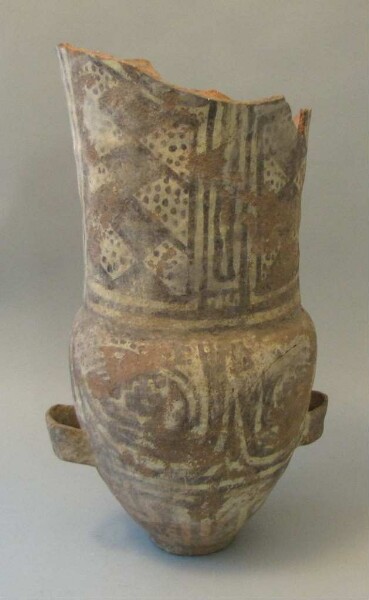 Urn with handle