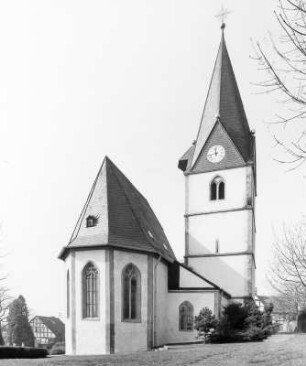 Evangelische Kirche (Kirche, ev.); Ranstadt, Kirchbergstraße 22