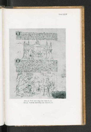 Tafel XXIV Abb. 40. Vesta (nach Reg. Lat. 1290,Bl. 5 r) Abb. 41. Orpheus (nach Reg. Lat. 1290, Bl. 5 r)