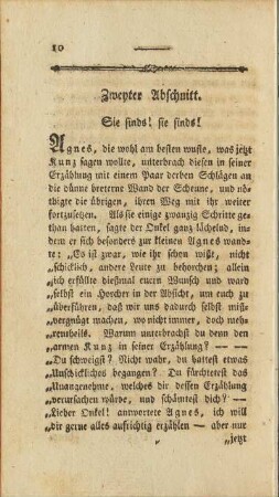 Zweyter Abschnitt. Sie sinds! sie sinds!