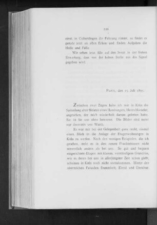 Paris, den 15. Juli 1895.