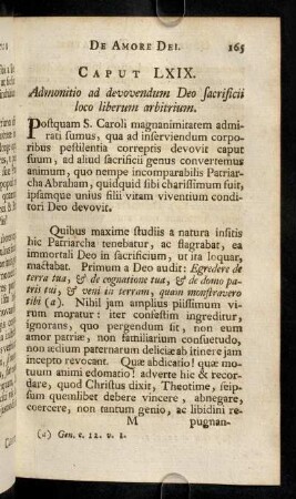 165-172, Caput LXIX - LXXII