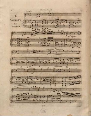 Trois sonates pour forte piano avec violon obligé : oeuvre 74. 1