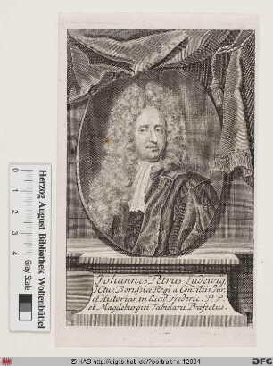Bildnis Johann Peter Ludewig (1719 von)