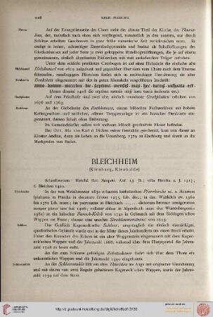 ⟦Bleichheim⟧