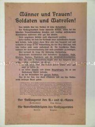 Aufruf zur Gesundheitsvorsorge