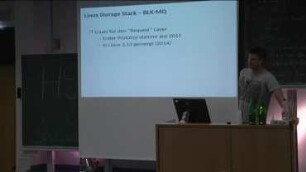 Überblick des Linux Storage Stack