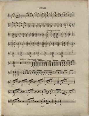 4me Potpourri pour guitare et flûte ou violon : sur des motifs favoris des opéras Otello et Tancred : Op: 104