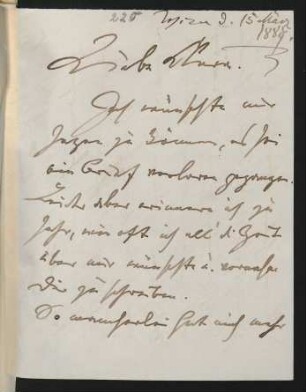 Brief an Clara Schumann : 15.03.1889