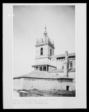 San Hipólito — Kirchturm