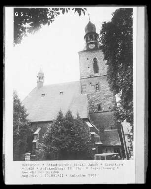 Stadtkirche Sankt Jakob — Kirchturm
