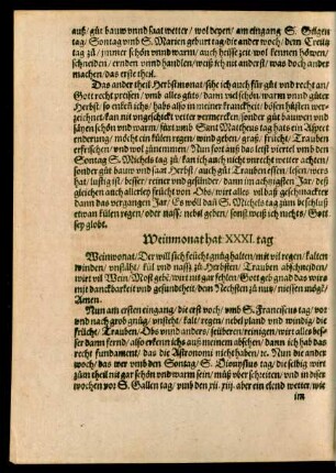 Weinmonat hat XXXI. tag.