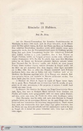 17: Römische (?) Hufeisen