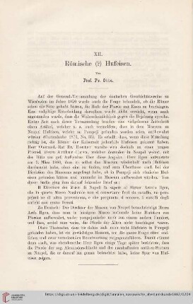 17: Römische (?) Hufeisen