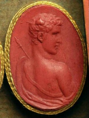 Brustbildnis eines Mannes (Daktyliothek, Das Alterthum nach Lippert und Visconti)