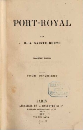 Port-Royal, 5
