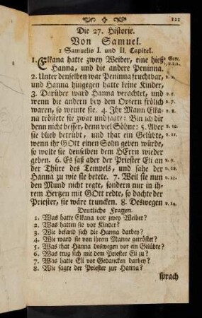 111-114, Die 27. Historie